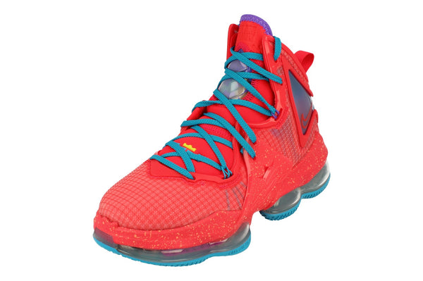 Nike Lebron Xix Mens Basketball Trainers Cz0203 600 - Siren Red Laser Blue 600 - Photo 0