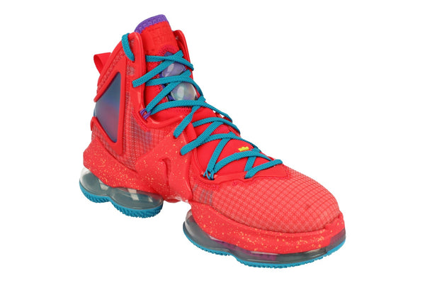 Nike Lebron Xix Mens Basketball Trainers Cz0203  600 - Siren Red Laser Blue 600 - Photo 0
