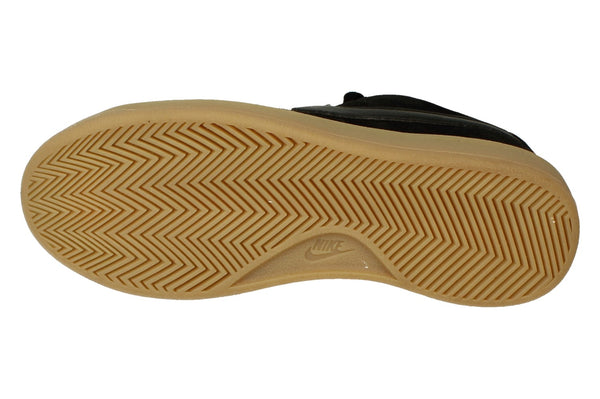 Nike Womens Court Royale 2 Suede Trainers Cz0218  001 - Black White 001 - Photo 0