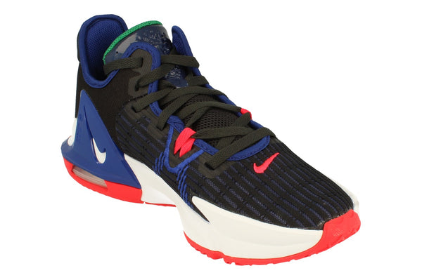 Nike Lebron Witness VI Mens Basketball Trainers Cz4052  005 - Black Siren Red 005 - Photo 0