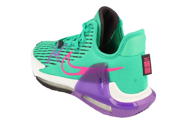 Nike Lebron Witness VI Mens Basketball Trainers Cz4052 300 - Clear Emerald Hyper Pink 300 - Photo 0