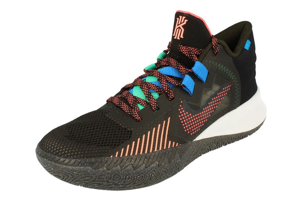 Nike Kyrie Flytrap V Mens Basketball Trainers Cz4100  001 - Black Alarming Sequoia 001 - Photo 0