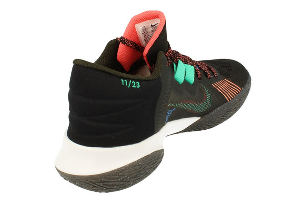 Nike Kyrie Flytrap V Mens Basketball Trainers Cz4100  001 - Black Alarming Sequoia 001 - Photo 0