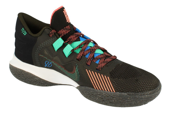 Nike Kyrie Flytrap V Mens Basketball Trainers Cz4100  001 - Black Alarming Sequoia 001 - Photo 0