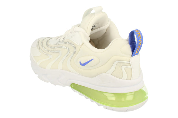 Nike Air Max 270 React Eng GS Cz4215  100 - White Sapphire Laser Orange 100 - Photo 0