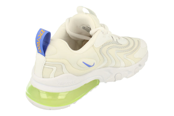 Nike Air Max 270 React Eng GS Cz4215  100 - White Sapphire Laser Orange 100 - Photo 0