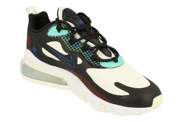 Nike Air Max 270 React Mens Cz7344  001 - Black White Hyper Royal 001 - Photo 0