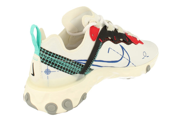 Nike React Element 55 Mens Cz7375  100 - White Sail Black 100 - Photo 0