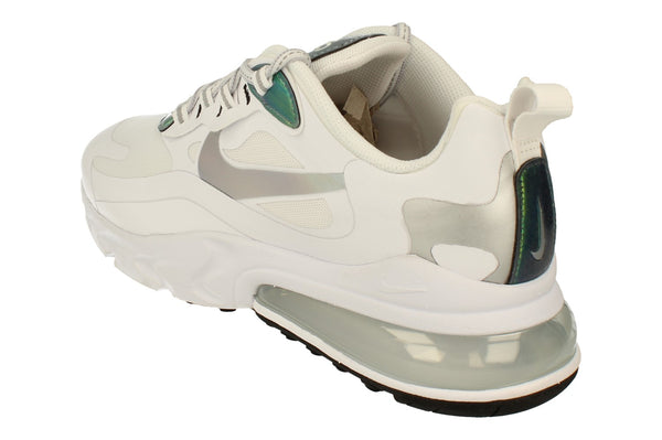 Nike Air Max 270 React Mens Cz7376  100 - White Metallic Silver Black 100 - Photo 0