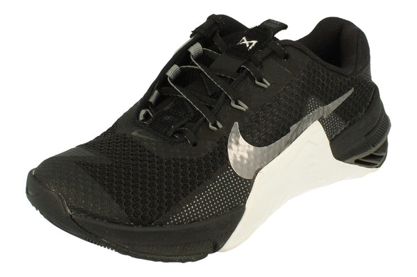 Nike Womens Metcon 7 Trainers Cz8280  010 - Black Metallic Dark Grey White 010 - Photo 0
