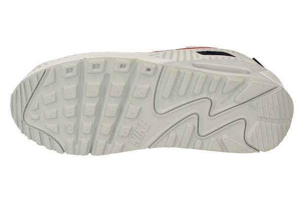 Nike Air Max 90 GS Cz8650  100 - White University Red 100 - Photo 0