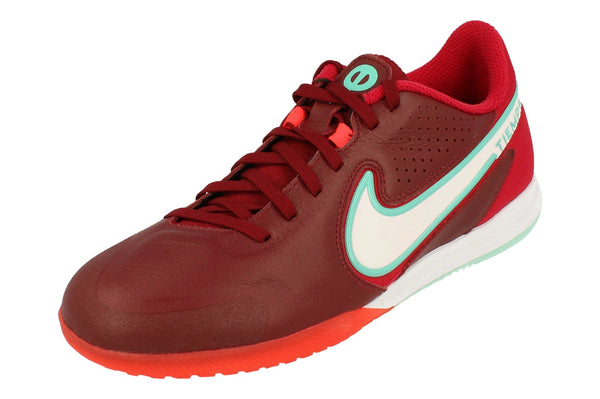 Nike React Legend 9 Pro IC Mens Football Boots Da1183 Trainers Shoes 616 - Team Red White Hibiscus 616 - Photo 0