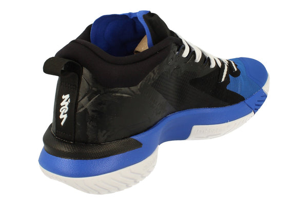 Nike Air Jordan Zion 1 Mens Basketball Trainers Da3130  004 - Black White Hyper Royal 004 - Photo 0