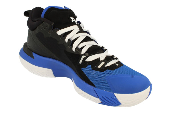 Nike Air Jordan Zion 1 Mens Basketball Trainers Da3130  004 - Black White Hyper Royal 004 - Photo 0