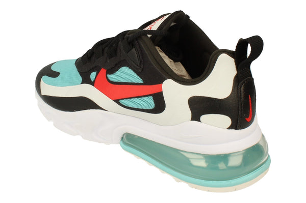 Nike Womens Air Max 270 React Da4288  001 - Black Chile Red Bleached Aqua 001 - Photo 0