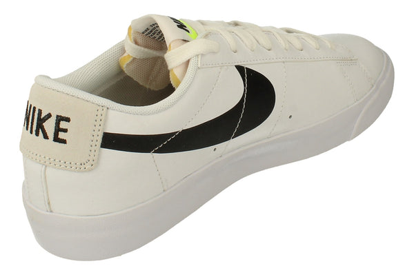 Nike Blazer Low Mens Trainers Da4652  100 - White Black Volt White 100 - Photo 0
