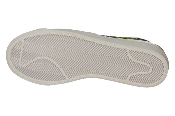 Nike Blazer Low Mens Trainers Da4652  100 - White Black Volt White 100 - Photo 0