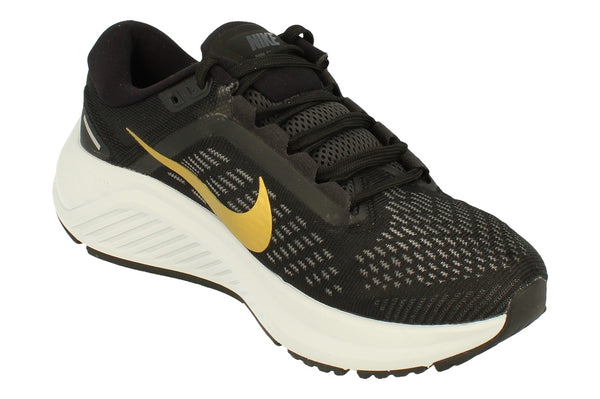 Nike Womens Air Zoom Structure 24 Da8570 003 - Black Metallic Gold Coin 003 - Photo 0