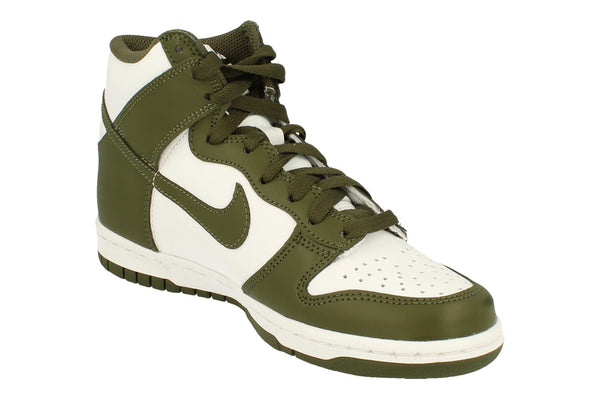 Nike Dunk High GS Trainers Db2179  105 - White Cargo Khaki 105 - Photo 0