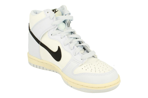 Nike Dunk High GS Trainers Db2179  110 - Summit White Football Grey 110 - Photo 0