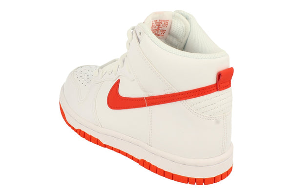 Nike Dunk High GS Trainers Db2179  111 - White Red White 111 - Photo 0