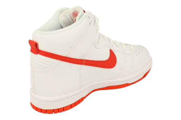 Nike Dunk High GS Trainers Db2179  111 - White Red White 111 - Photo 0