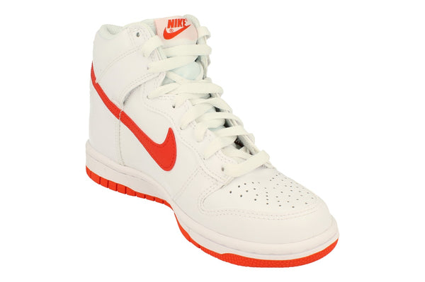 Nike Dunk High GS Trainers Db2179  111 - White Red White 111 - Photo 0