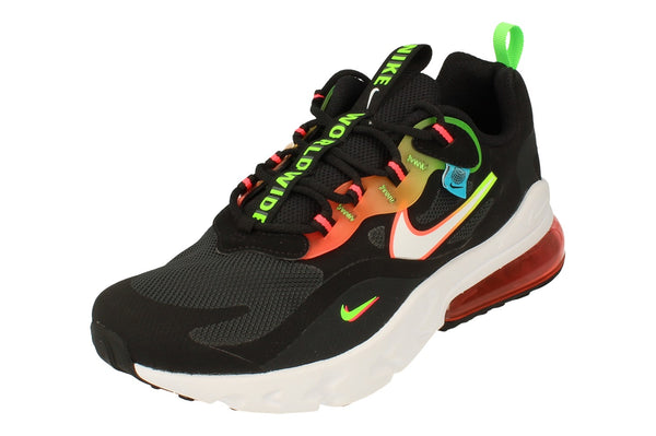 Nike Air Max 270 React GS Db4676  001 - Black White Green Strike 001 - Photo 0