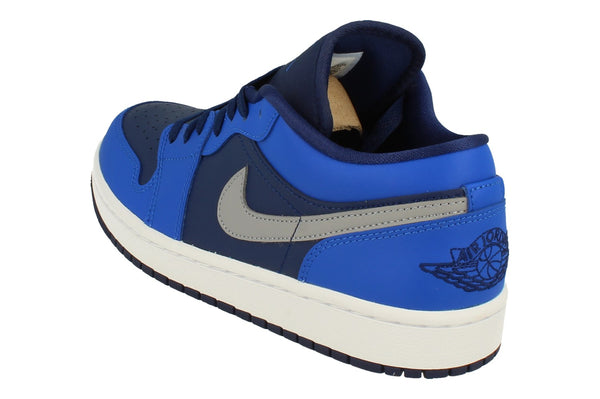 Nike Womens Air Jordan 1 Low Trainers Dc0774  400 - Game Royal Stealth Blue Void 400 - Photo 0
