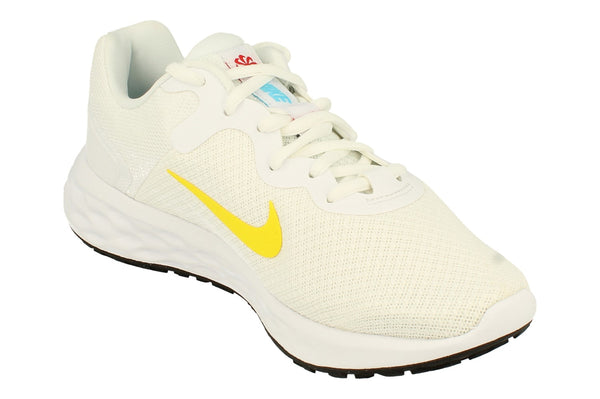 Nike Womens Revolution 6 Nn Dc3729 105 - White Opti Yellow Black 105 - Photo 0