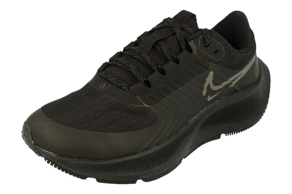 Nike Womens Air Zoom Pegasus 38 Shield Dc4074  002 - Black Metallic Dark Grey 002 - Photo 0