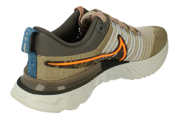 Nike React Infinity Run Fk 2 Mfs Mens Dc4577  001 - Light Bone Total Orange 001 - Photo 0