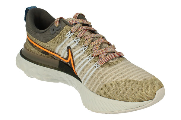 Nike React Infinity Run Fk 2 Mfs Mens Dc4577  001 - Light Bone Total Orange 001 - Photo 0