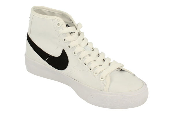 Nike Sb Blazer Court Mid Mens Trainers Dc8901  100 - White Black White 100 - Photo 0