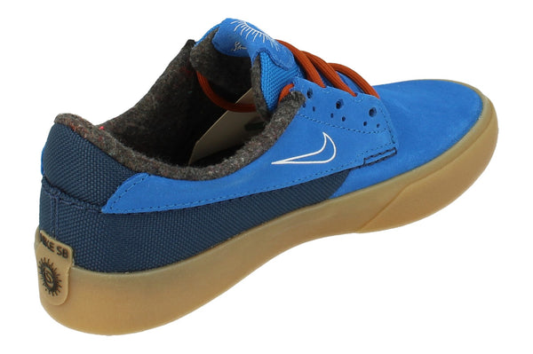 Nike Sb Shane PRM Mens Trainers Dc8902  400 - Signal Blue White Navy Black 400 - Photo 0