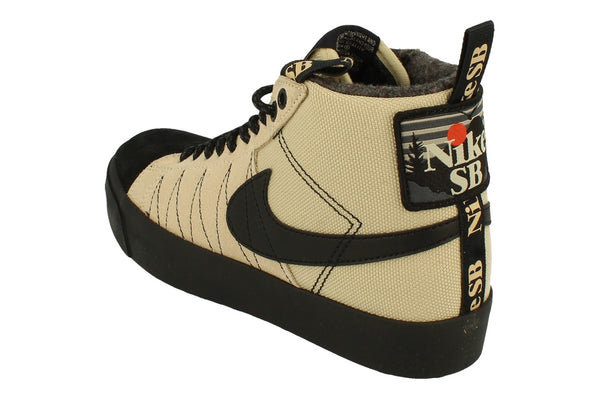 Nike Sb Zoom Blazer Mid PRM Mens Trainers Dc8903  200 - Rattan Black 200 - Photo 0