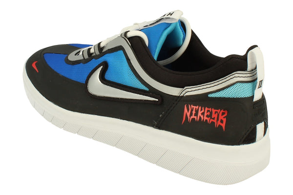 Nike Sb Nyjah Free 2 PRM Mens Trainers Dc9104 400 - Light Photo Blue Metallic Silver 400 - Photo 0