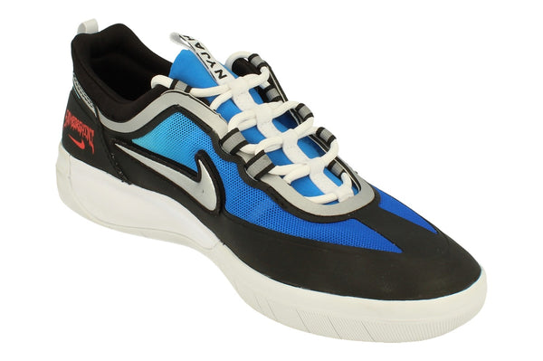Nike Sb Nyjah Free 2 PRM Mens Trainers Dc9104 400 - Light Photo Blue Metallic Silver 400 - Photo 0