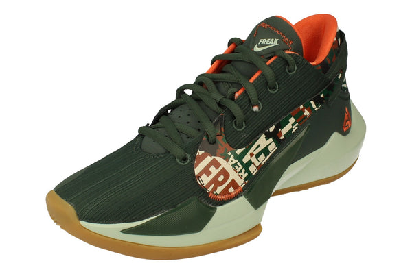 Nike Zoom Freak 2 Mens Basketball Trainers Dc9853  300 - Vintage Green Pistachio Frost 300 - Photo 0