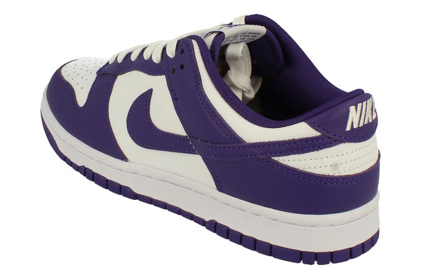 Nike Dunk Low Retro Mens Trainers Dd1391  104 - White Court Purple 104 - Photo 0