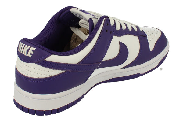 Nike Dunk Low Retro Mens Trainers Dd1391  104 - White Court Purple 104 - Photo 0