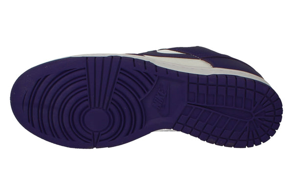 Nike Dunk Low Retro Mens Trainers Dd1391  104 - White Court Purple 104 - Photo 0