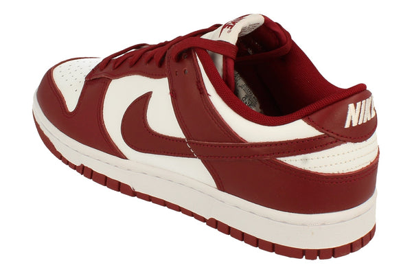 Nike Dunk Low Retro Mens Trainers Dd1391 601 - Team Red White 601 - Photo 0