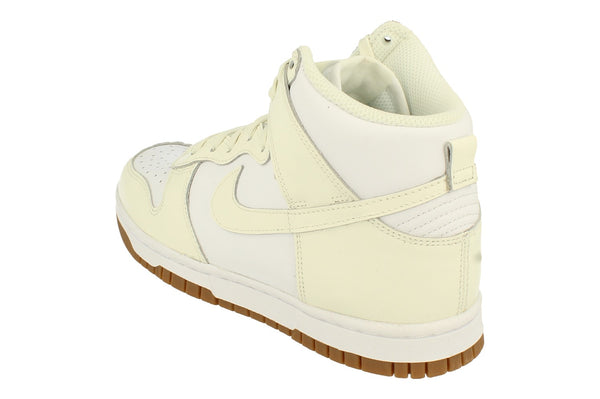 Nike Womens Dunk High Trainers Dd1869  109 - White Sail Gum Medium Brown 109 - Photo 0
