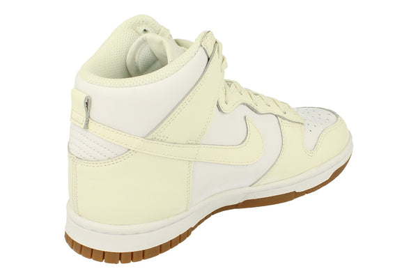 Nike Womens Dunk High Trainers Dd1869  109 - White Sail Gum Medium Brown 109 - Photo 0