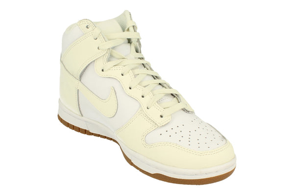 Nike Womens Dunk High Trainers Dd1869  109 - White Sail Gum Medium Brown 109 - Photo 0