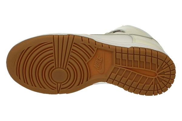 Nike Womens Dunk High Trainers Dd1869  109 - White Sail Gum Medium Brown 109 - Photo 0