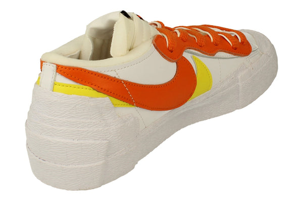 Nike Blazer Low / Sacai Mens Trainers Dd1877  100 - White Magma Orange White 100 - Photo 0