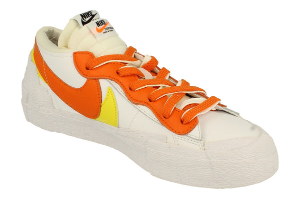 Nike Blazer Low / Sacai Mens Trainers Dd1877  100 - White Magma Orange White 100 - Photo 0