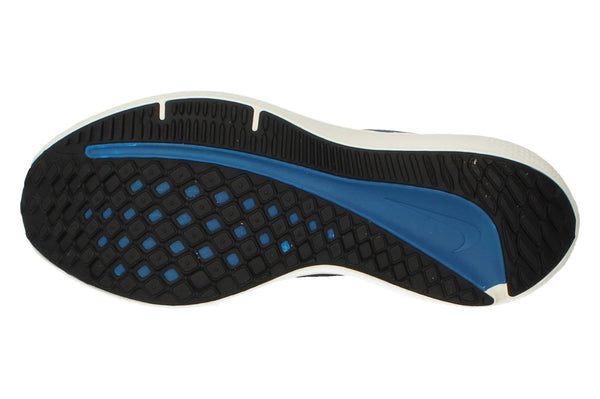 Nike Air Winflo 9 Mens Dd6203  400 - Obsidian Dark Marina Blue Black 400 - Photo 0